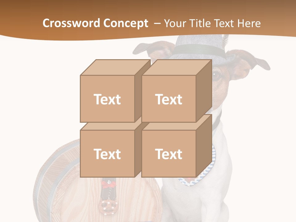 Bayerisch Lederhose German PowerPoint Template