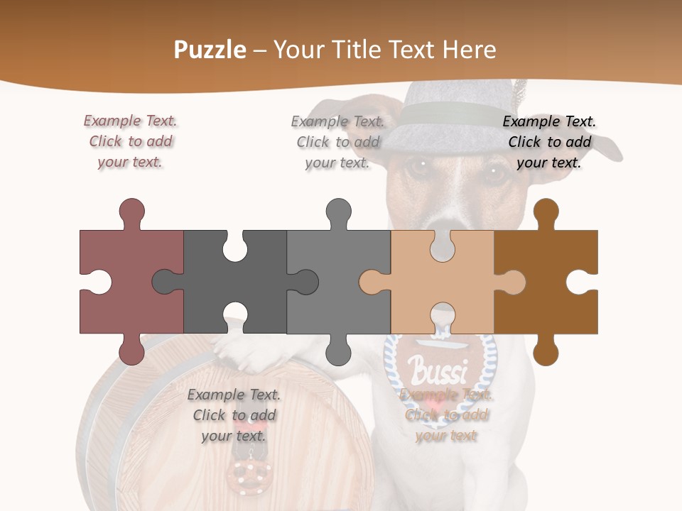 Bayerisch Lederhose German PowerPoint Template