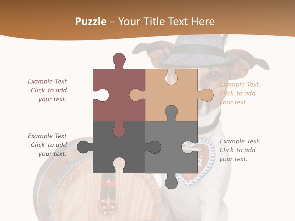 Bayerisch Lederhose German PowerPoint Template