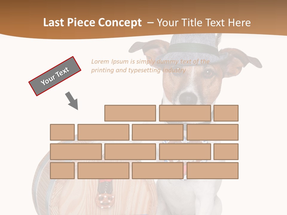 Bayerisch Lederhose German PowerPoint Template