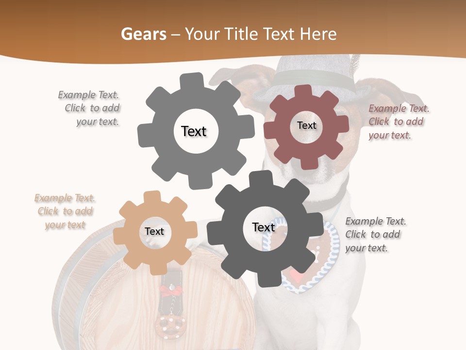 Bayerisch Lederhose German PowerPoint Template