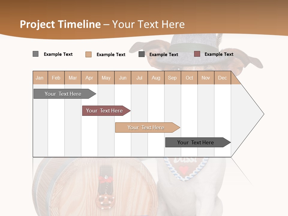 Bayerisch Lederhose German PowerPoint Template