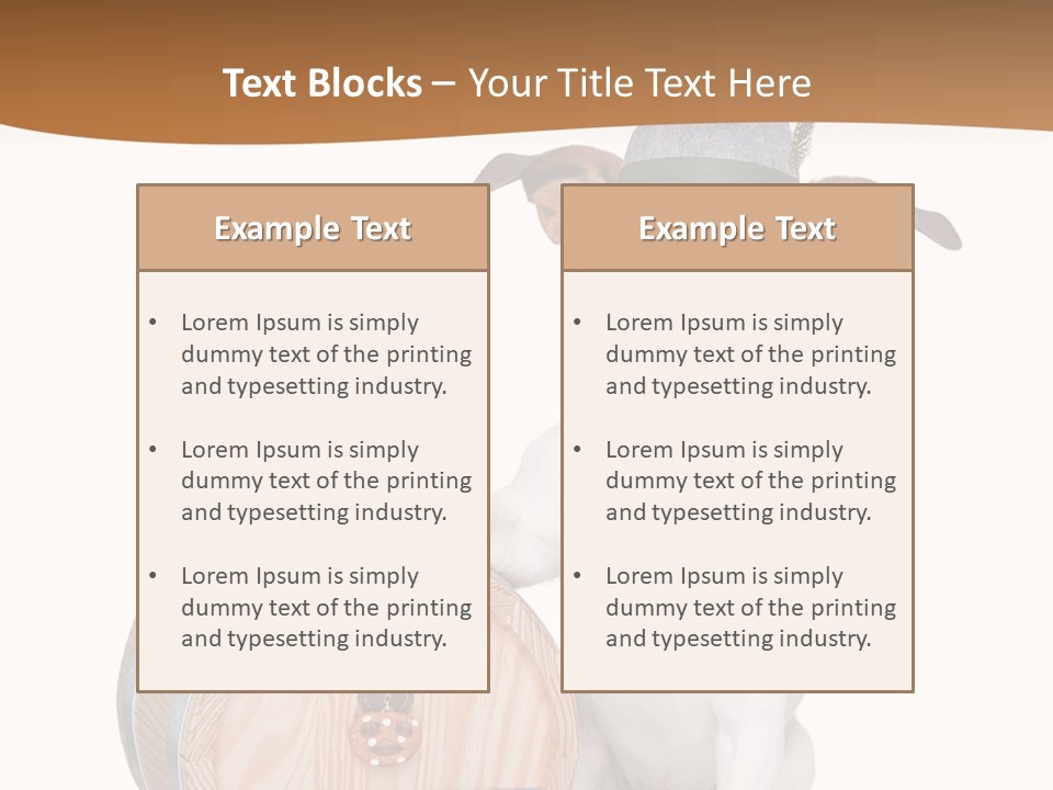 Bayerisch Lederhose German PowerPoint Template