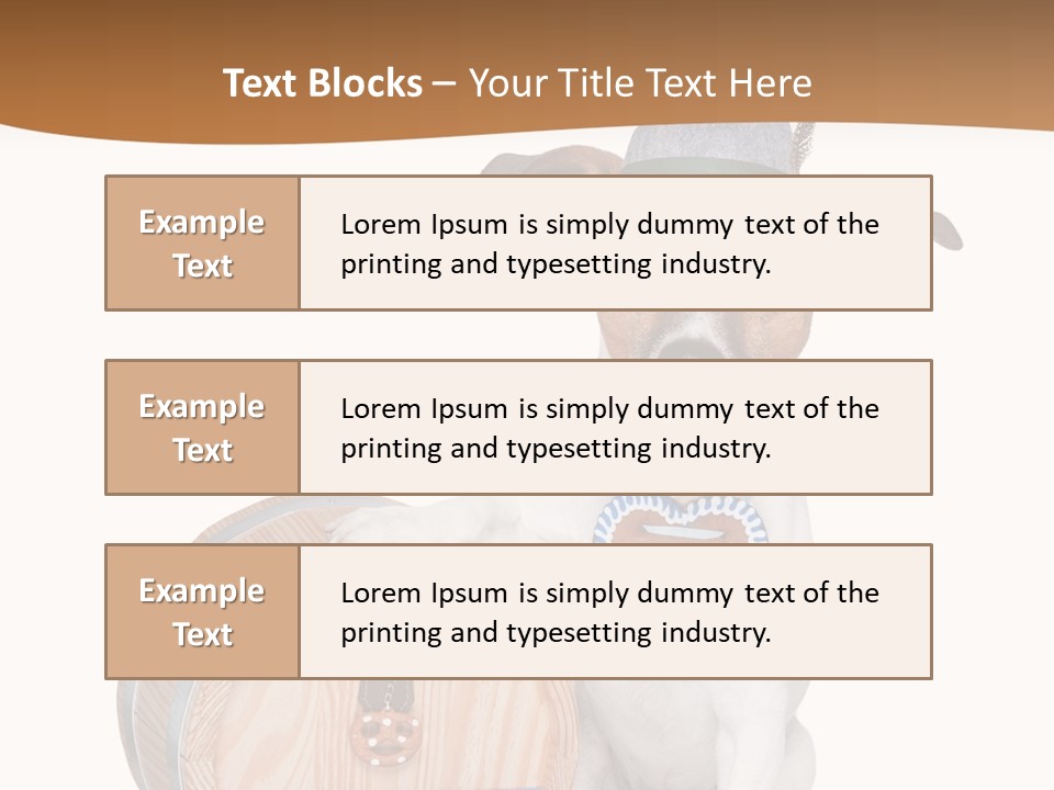 Bayerisch Lederhose German PowerPoint Template