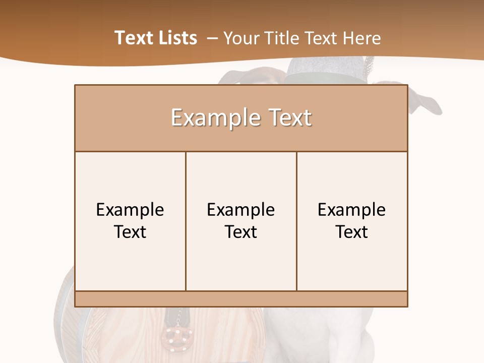 Bayerisch Lederhose German PowerPoint Template