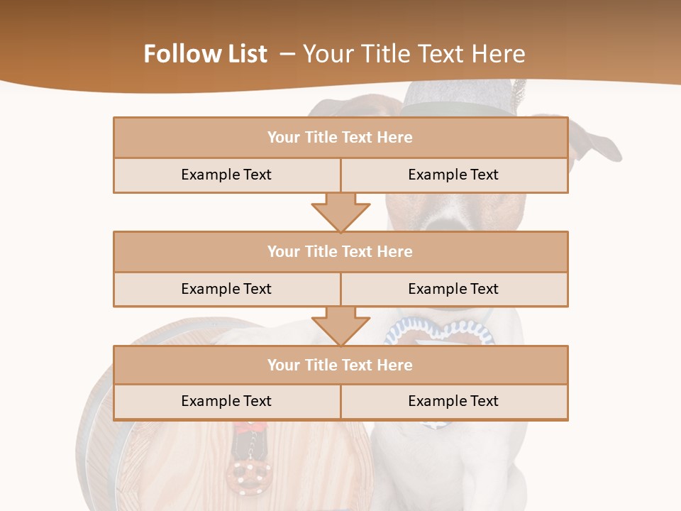 Bayerisch Lederhose German PowerPoint Template