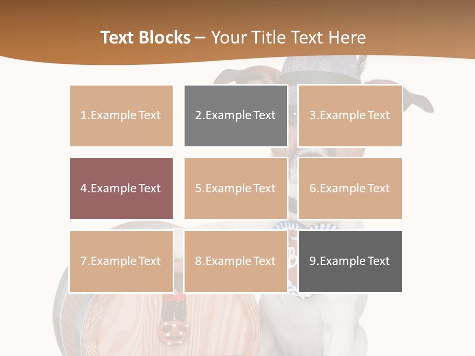 Bayerisch Lederhose German PowerPoint Template