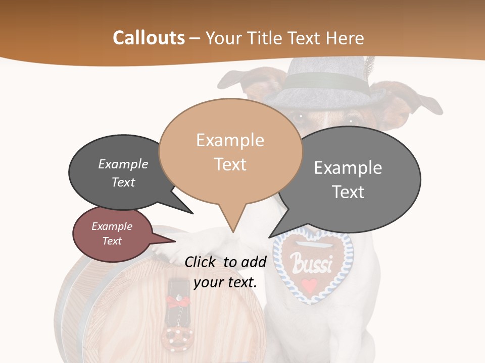 Bayerisch Lederhose German PowerPoint Template