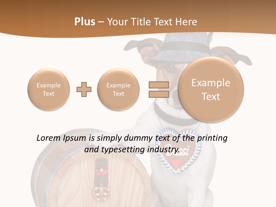 Bayerisch Lederhose German PowerPoint Template