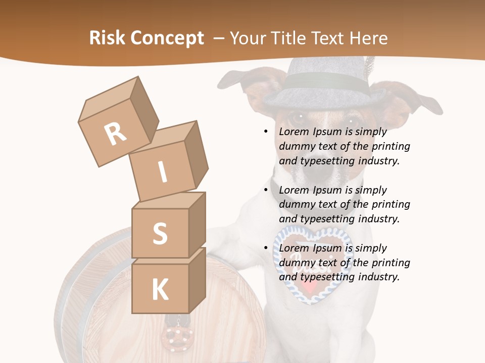 Bayerisch Lederhose German PowerPoint Template