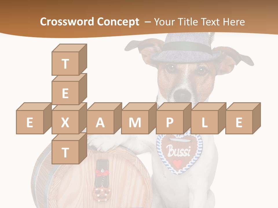 Bayerisch Lederhose German PowerPoint Template