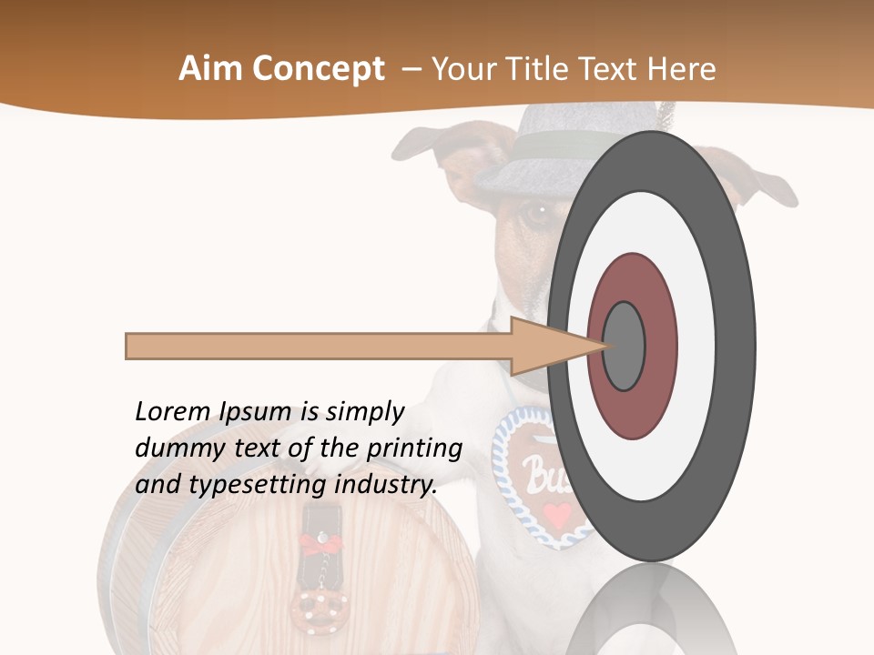 Bayerisch Lederhose German PowerPoint Template