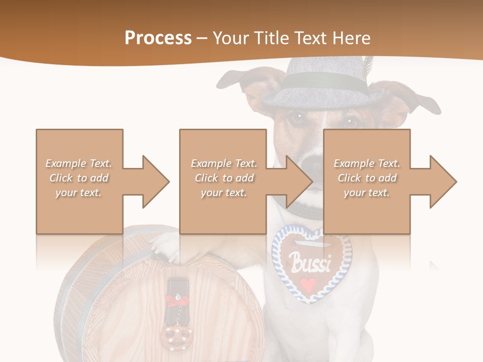 Bayerisch Lederhose German PowerPoint Template