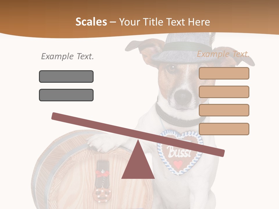 Bayerisch Lederhose German PowerPoint Template