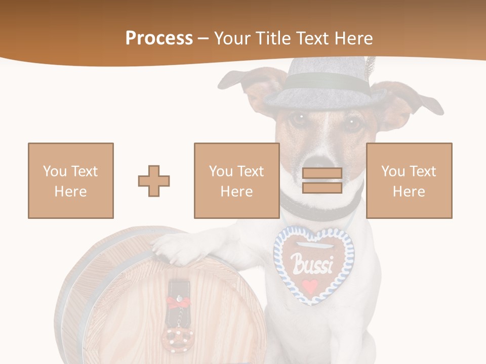 Bayerisch Lederhose German PowerPoint Template