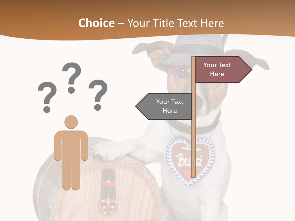 Bayerisch Lederhose German PowerPoint Template