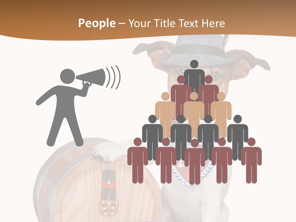 Bayerisch Lederhose German PowerPoint Template