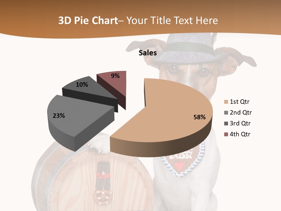 Bayerisch Lederhose German PowerPoint Template