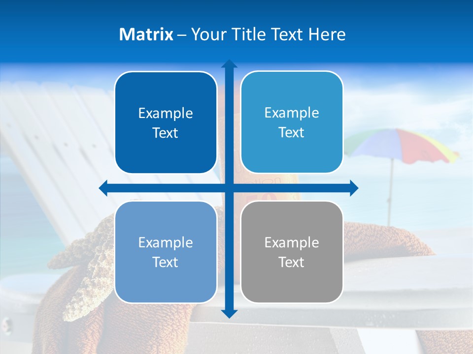 Leisure Summer Relaxation PowerPoint Template
