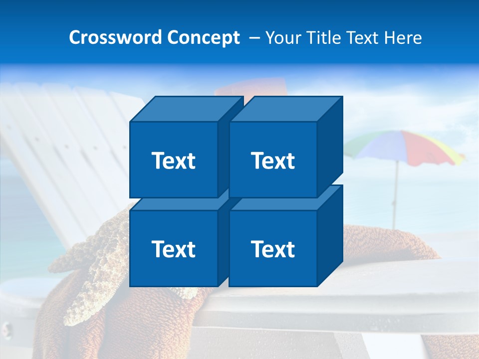 Leisure Summer Relaxation PowerPoint Template