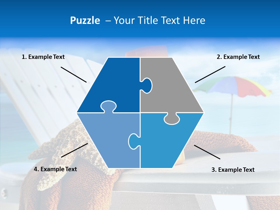 Leisure Summer Relaxation PowerPoint Template