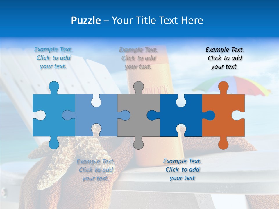 Leisure Summer Relaxation PowerPoint Template