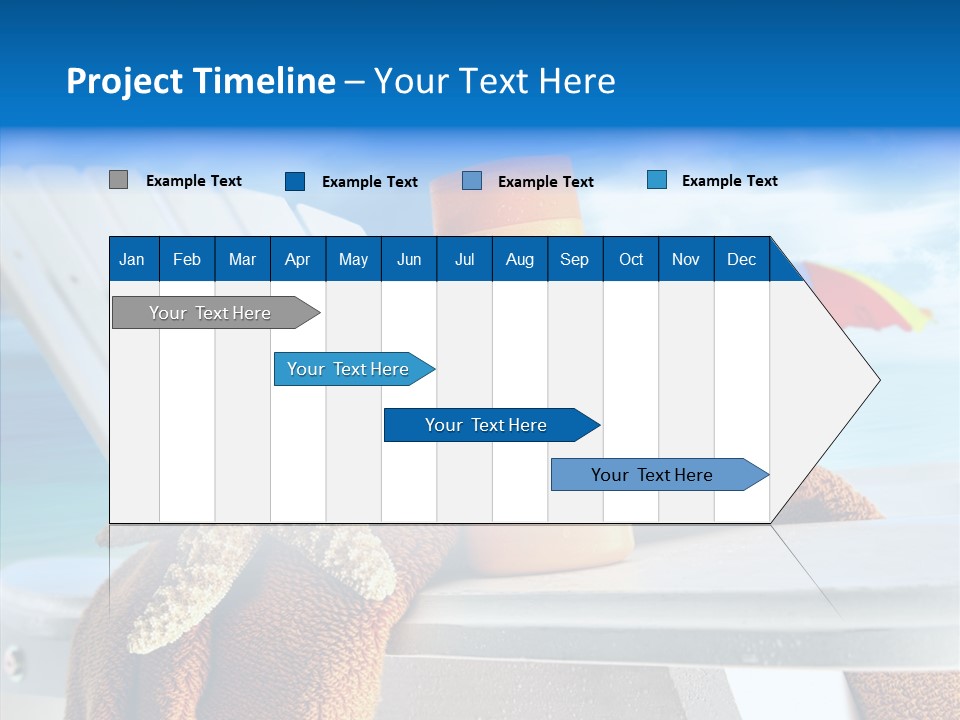 Leisure Summer Relaxation PowerPoint Template