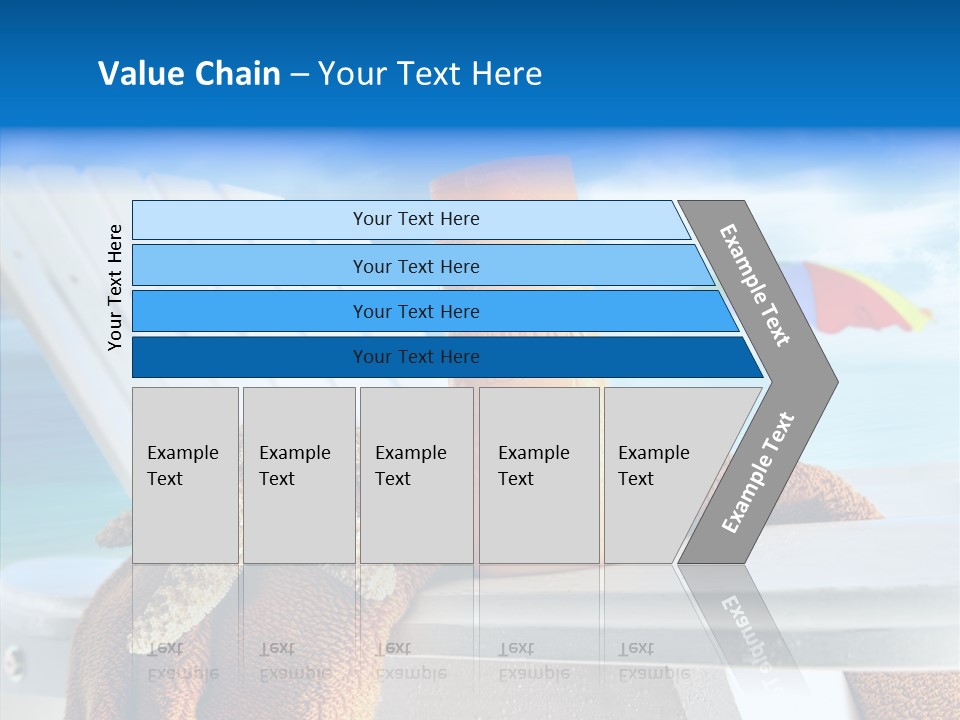 Leisure Summer Relaxation PowerPoint Template