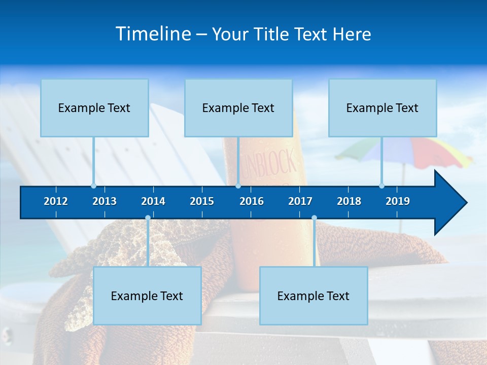Leisure Summer Relaxation PowerPoint Template