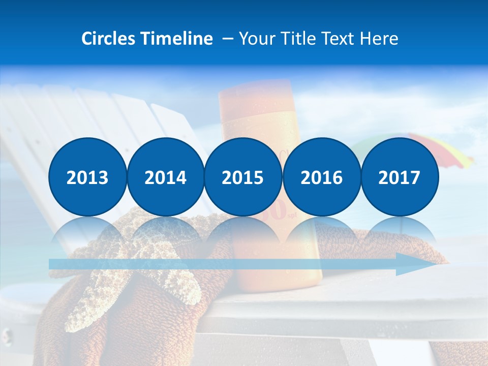 Leisure Summer Relaxation PowerPoint Template