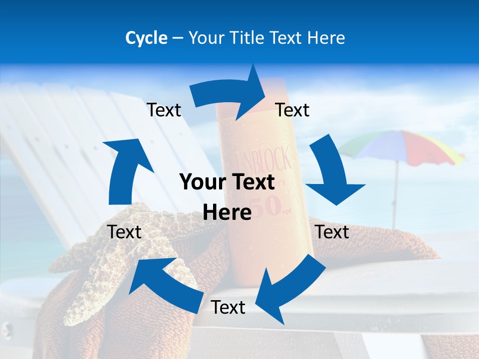 Leisure Summer Relaxation PowerPoint Template