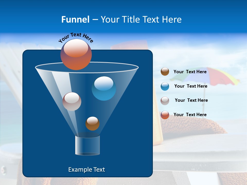 Leisure Summer Relaxation PowerPoint Template