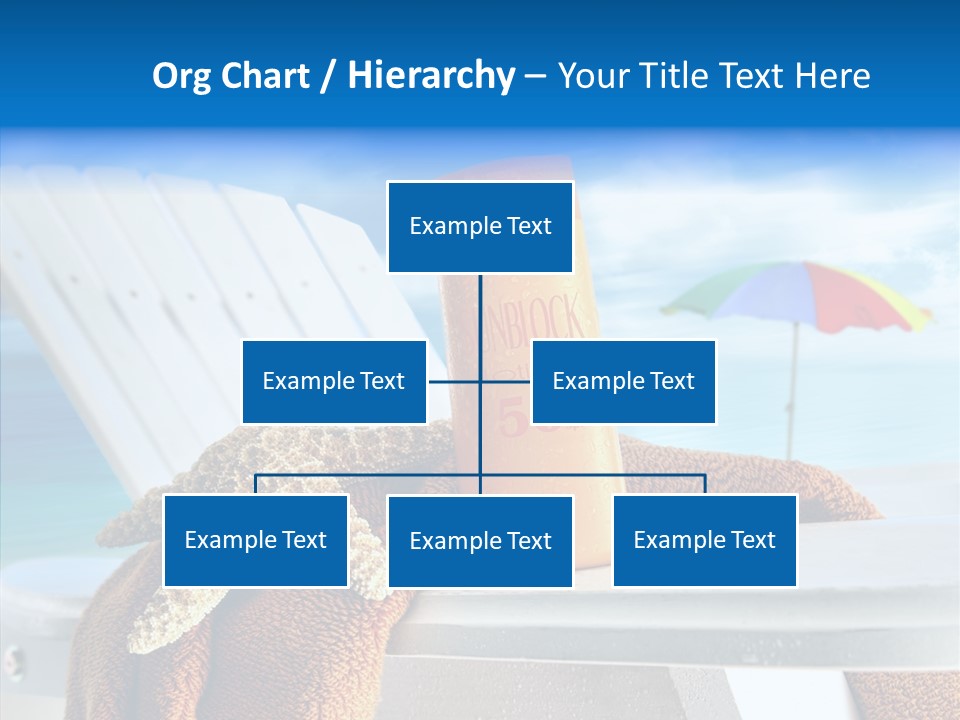 Leisure Summer Relaxation PowerPoint Template