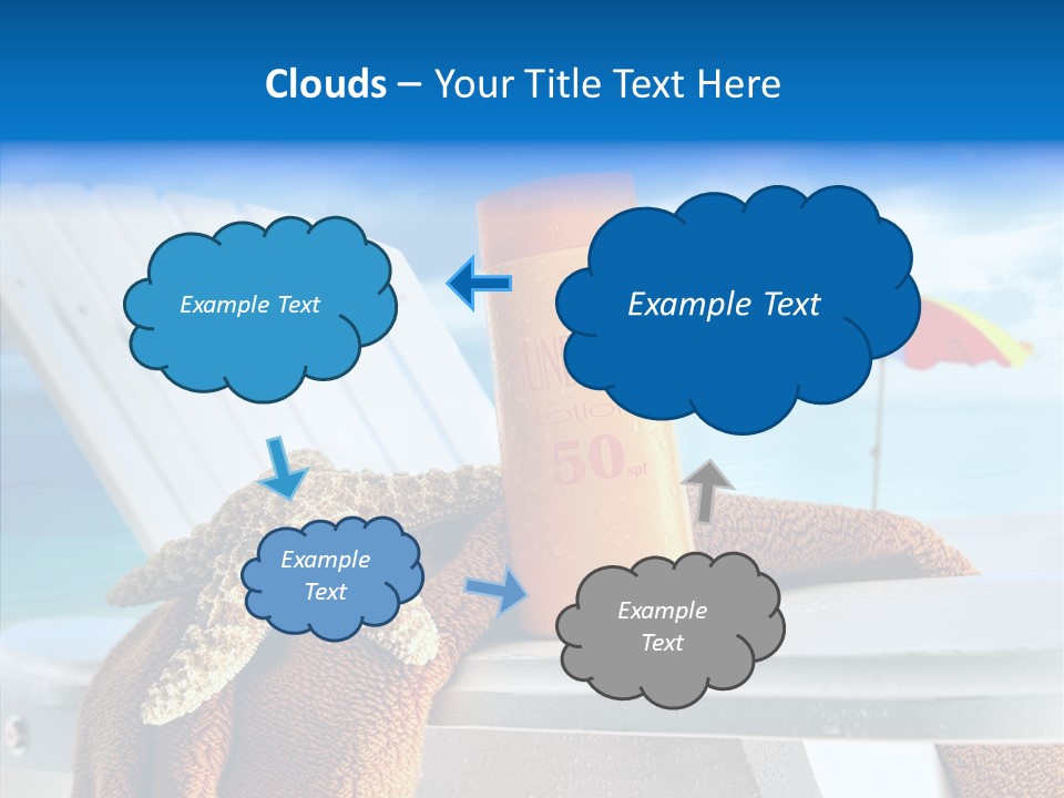 Leisure Summer Relaxation PowerPoint Template