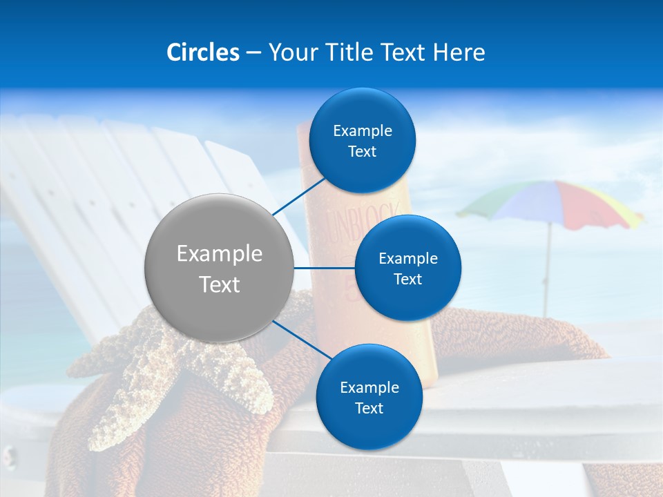 Leisure Summer Relaxation PowerPoint Template