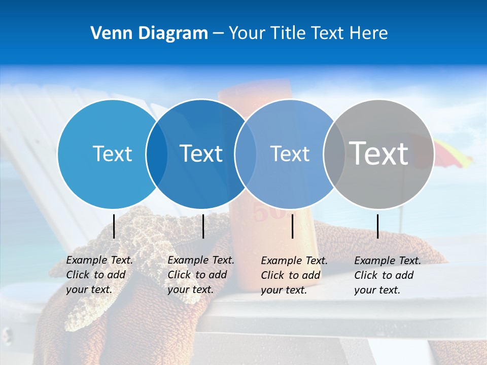 Leisure Summer Relaxation PowerPoint Template