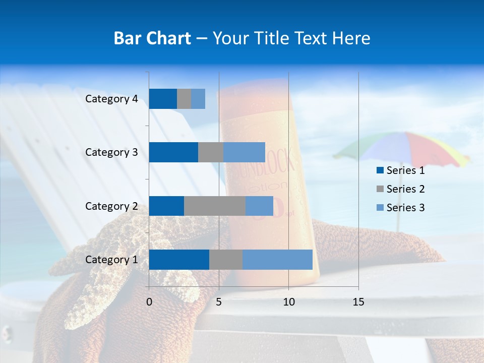 Leisure Summer Relaxation PowerPoint Template