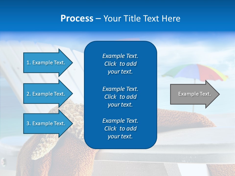 Leisure Summer Relaxation PowerPoint Template