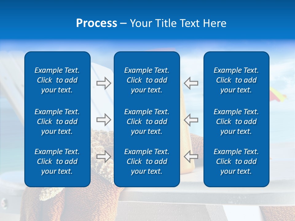 Leisure Summer Relaxation PowerPoint Template