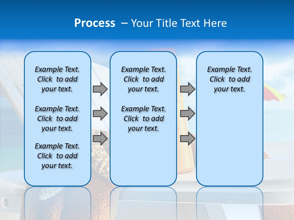 Leisure Summer Relaxation PowerPoint Template