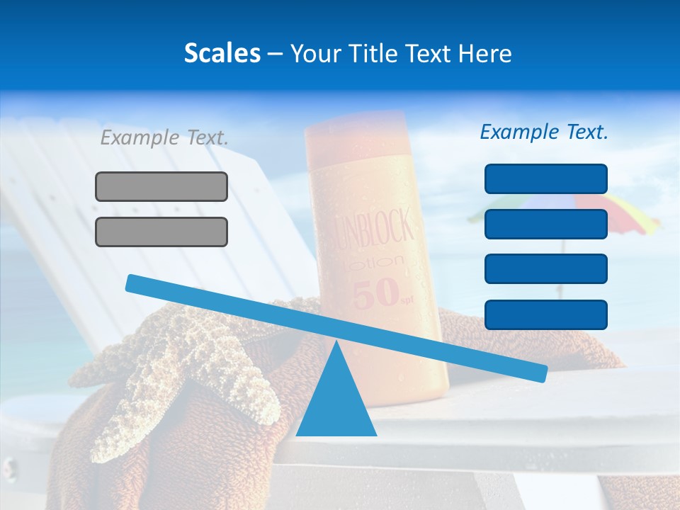 Leisure Summer Relaxation PowerPoint Template