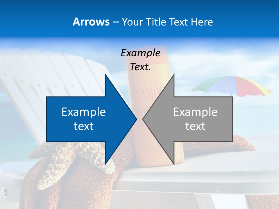 Leisure Summer Relaxation PowerPoint Template