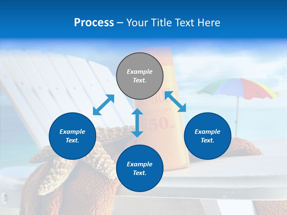 Leisure Summer Relaxation PowerPoint Template