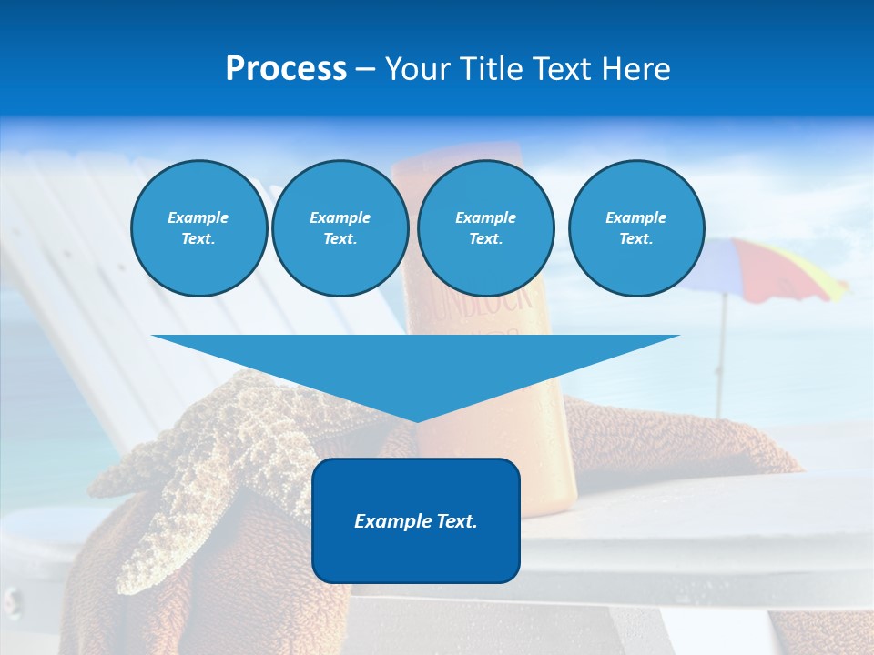 Leisure Summer Relaxation PowerPoint Template