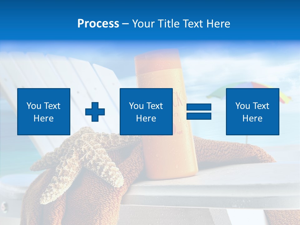 Leisure Summer Relaxation PowerPoint Template