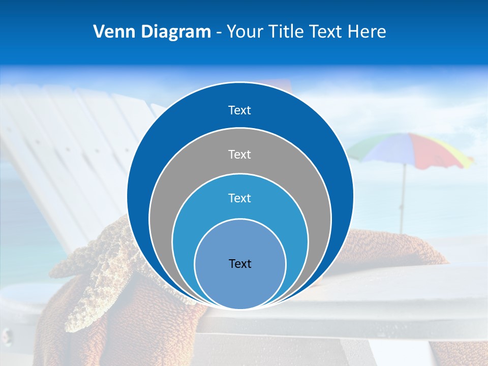 Leisure Summer Relaxation PowerPoint Template