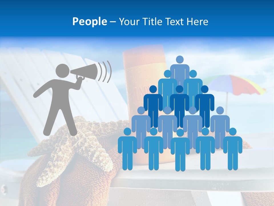 Leisure Summer Relaxation PowerPoint Template