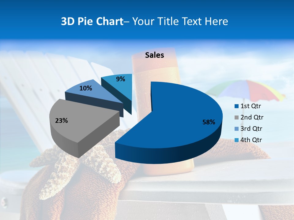 Leisure Summer Relaxation PowerPoint Template