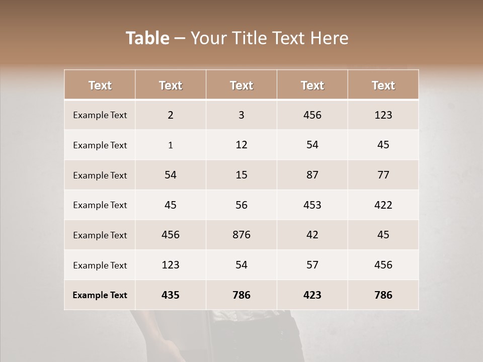 Fast  Number PowerPoint Template