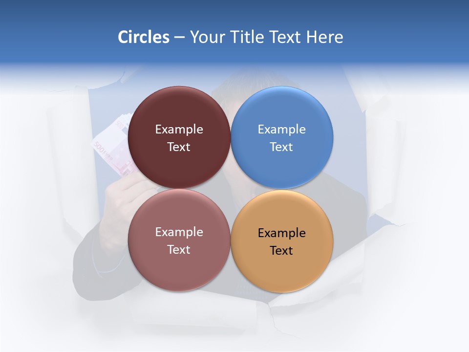 Hand Business Man PowerPoint Template